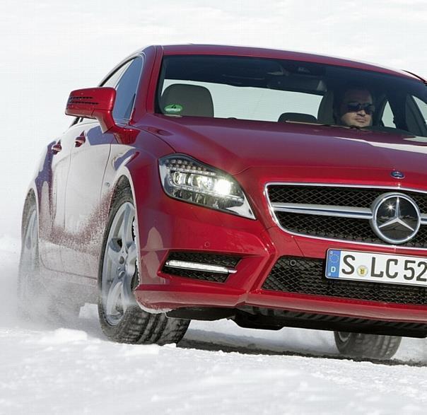 CLS 4MATIC: Stilvolle Sportlichkeit und Dynamik auch im Winter